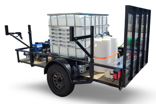 Siamese Pressure Washer Trailers